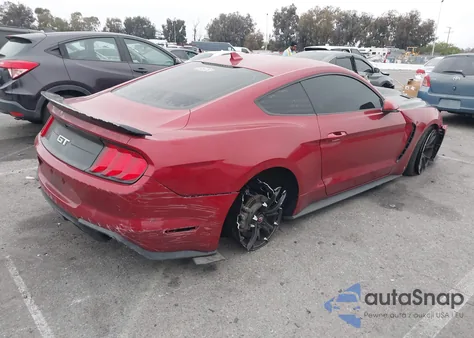 2020 Ford Mustang Gt Premium Fastback из США, поврежденный, VIN 1FA6P8CF2L5183581